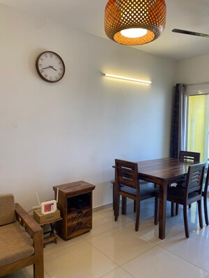 Living Room in 2 BHK Apartment at Sobha Dream Acres, Panathur – for Rent