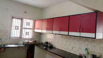 Kitchen in 3 BHK Apartment at Saraswati Apartments, Gomti Nagar – for Rent