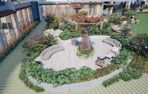 Balcony in 3 BHK Apartment at Chandak Vansham, Vile Parle West – for Sale