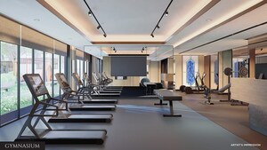 Gym in 3 BHK Apartment at Chandak Vansham, Vile Parle West – for Sale