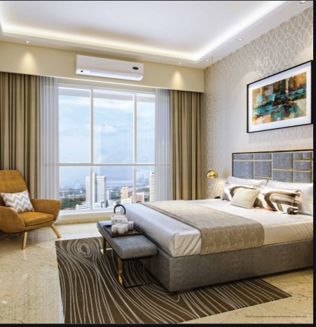 2 BHK + Pooja Room,Servant Room,Study Room,Extra Room 651 Sq.Ft. Apartment in L&T Emerald Isle