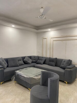 Living Room in 1 BHK Apartment at Freedom Fighters Enclave – for Rent