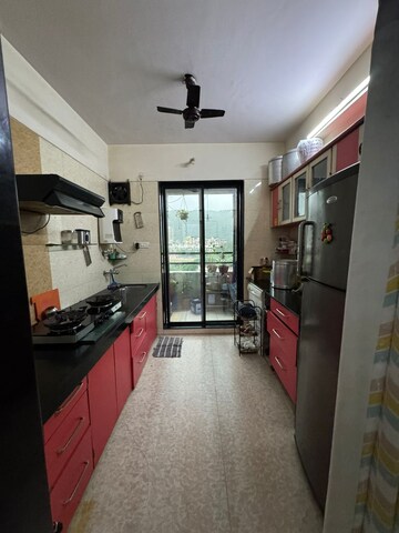 Kitchen in 2 BHK Apartment at Armstrong Hex Blox, Kharghar – for Rent
