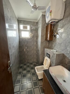 Bathroom in 3 BHK Builder Floor at Sector 21 – for Rent