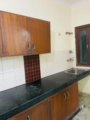 Kitchen in 1 BHK Builder Floor at Chattarpur – for Rent