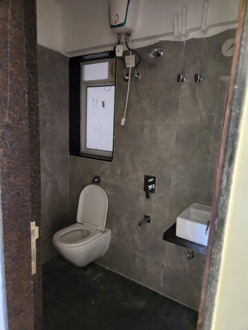 Bathroom in 3 BHK Apartment at Adityaraj Royale, Tagore Nagar – for Rent