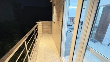 Balcony in 3 BHK Builder Floor at Sector 57 – for Rent