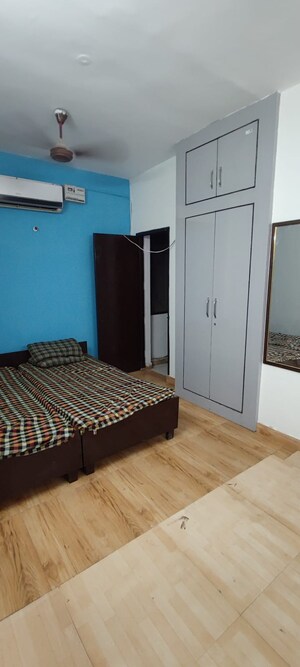 Bedroom in 1.5 BHK Builder Floor at Sector 55 – for Rent