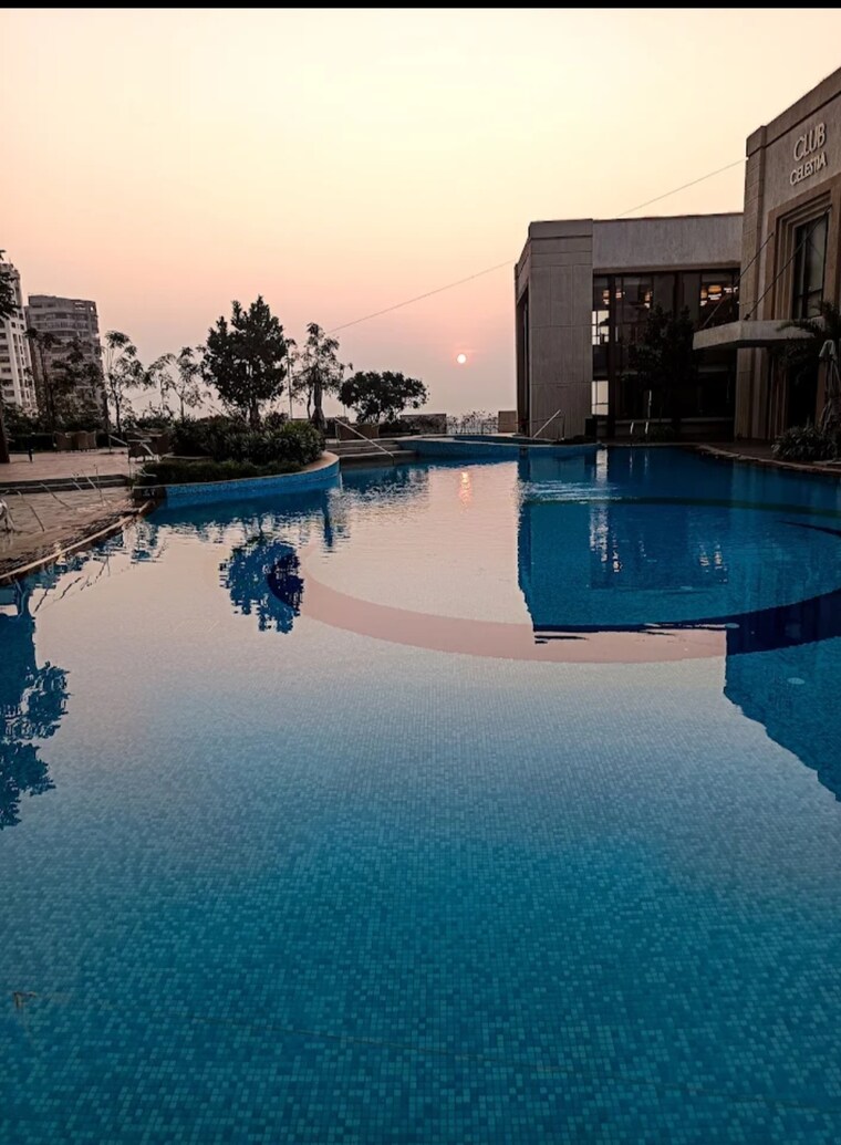 Swimming Pool, peninsula-celestia-spaces 3 Bedroom 1413 Sq.Ft. Apartment In Parel Mumbai 9249911