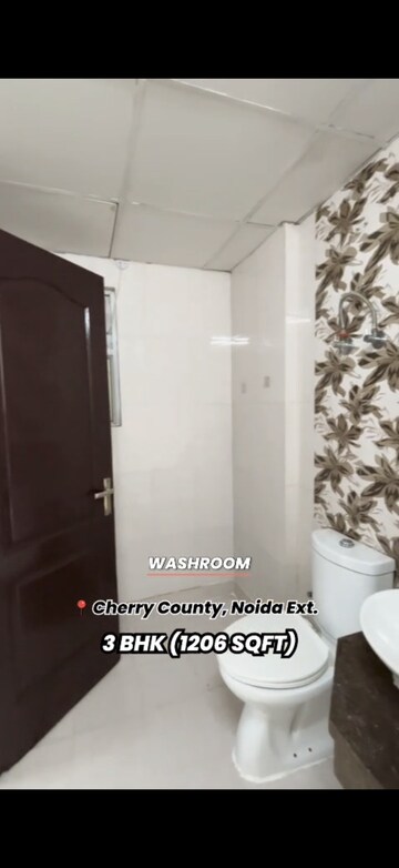 Bathroom in 3 BHK Apartment at ABA Cherry County, Tech Zone 4 Greater Noida – for Sale