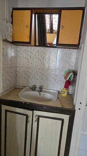 Bathroom in 1 BHK Apartment at Rahi Aangan CHS, Tingre Nagar – for Rent