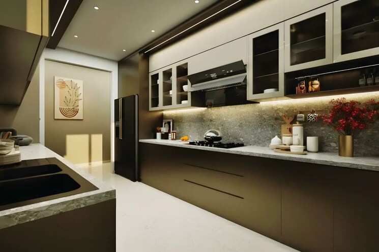 Kitchen, adani-codename-lit 4 Bedroom 1665 Sq.Ft. Apartment In Thane West Thane 9249992