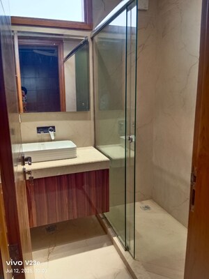 Bathroom in 3 BHK Builder Floor at Sector 12 Panchkula – for Rent