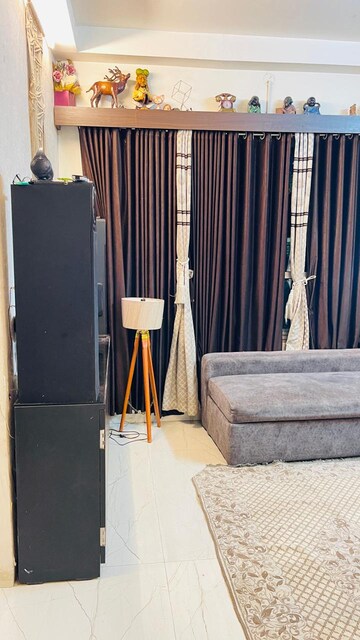 Living Room in 1 BHK Apartment at Srishti Solitaire, Bhandup West – for Rent