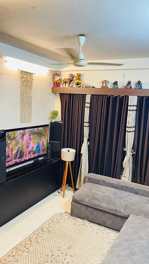 Bedroom in 1 BHK Apartment at Srishti Solitaire, Bhandup West – for Rent