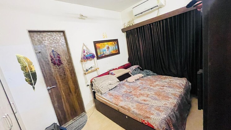 Bedroom, srishti-solitaire 1 Bedroom 444 Sq.Ft. Apartment In Bhandup West Mumbai 9250020