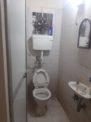 Bathroom in 1 BHK Apartment at RLA Towers, Bhandup West – for Rent