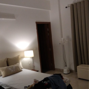 Bedroom in 3.5 BHK Apartment at Shalimar Belvedere Court, Malesemau – for Sale