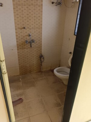 Bathroom in 3 BHK Apartment at Anant CHS Kharghar, Kharghar – for Rent