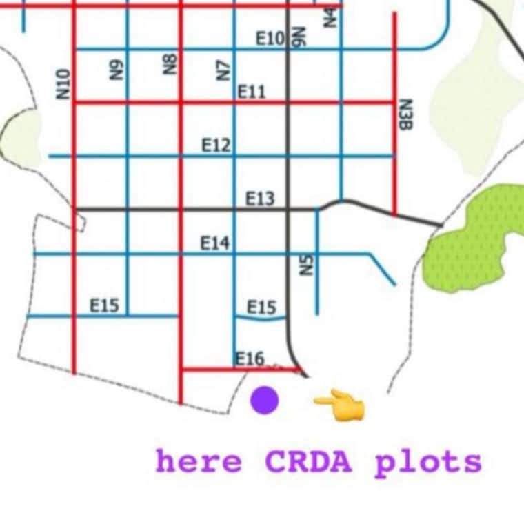 Map Location, mangalagiri  183 Sq.Yd. Plot In Mangalagiri Vijayawada 9250114