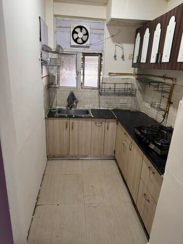 Kitchen in 2 BHK Apartment at SCC Heights, Raj Nagar Extension – for Rent