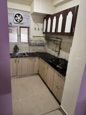 Kitchen in 2 BHK Apartment at SCC Heights, Raj Nagar Extension – for Rent