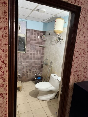 Bathroom in 2 BHK Apartment at SCC Heights, Raj Nagar Extension – for Rent