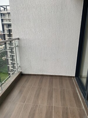 Balcony in 2 BHK Apartment at Paranjape Broadway, Wakad – for Rent