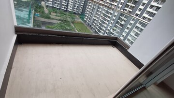 Balcony in 3 BHK Apartment at Courtyard by Narang Realty and The Wadhwa Group, Pokhran Road No Two – for Rent