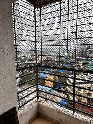 Balcony in 2 BHK Apartment at Shree Balaji Priya Tower, Kharghar – for Rent
