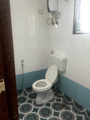 Bathroom in 2 BHK Apartment at Shree Balaji Priya Tower, Kharghar – for Rent