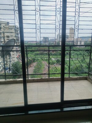 Balcony in 2 BHK Apartment at Kasturi CHS Kharghar, Kharghar – for Rent
