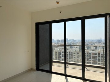 Living Room in 3 BHK Apartment at Paranjape Broadway, Wakad – for Rent