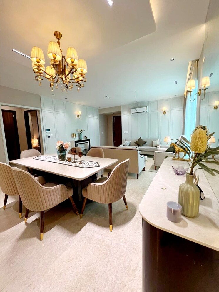 Living Room, maya-green-lotus-utsav 3 Bedroom 2100 Sq.Ft. Apartment In International Airport Road Zirakpur 9250230