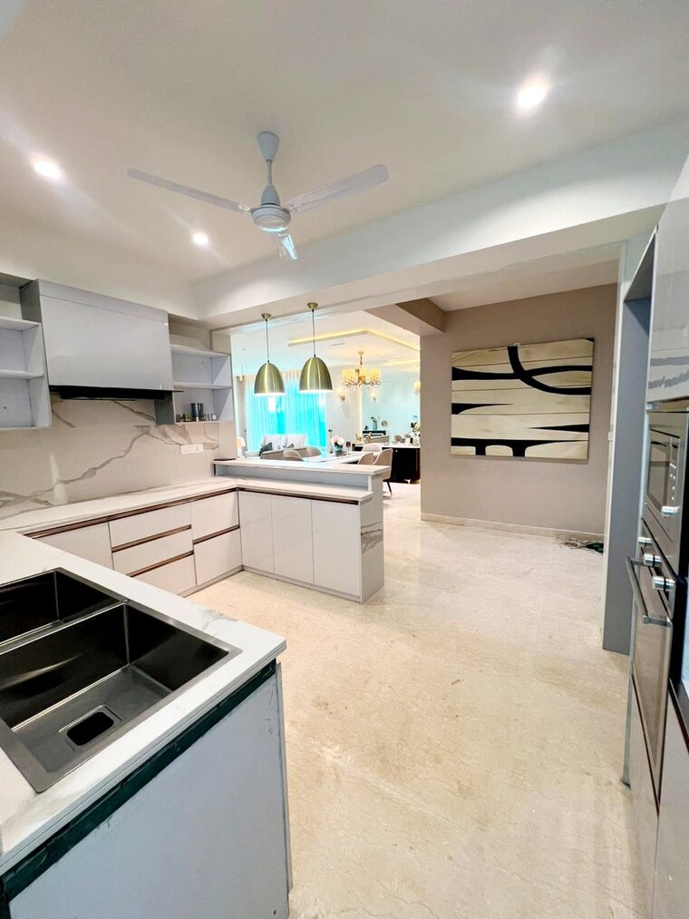 Kitchen, maya-green-lotus-utsav 3 Bedroom 2100 Sq.Ft. Apartment In International Airport Road Zirakpur 9250230