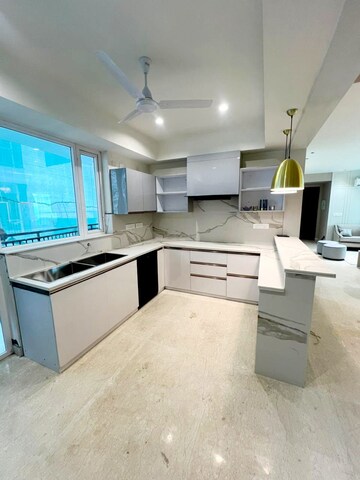 Kitchen in 3 BHK Apartment at Maya Green Lotus Utsav, International Airport Road – for Rent
