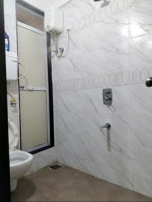 Bathroom in 2 BHK Apartment at Kharghar Sector 11 – for Rent