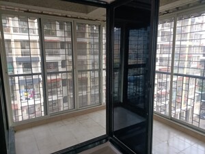 Balcony in 2.5 BHK Apartment at Sawan Highness, Kharghar – for Rent
