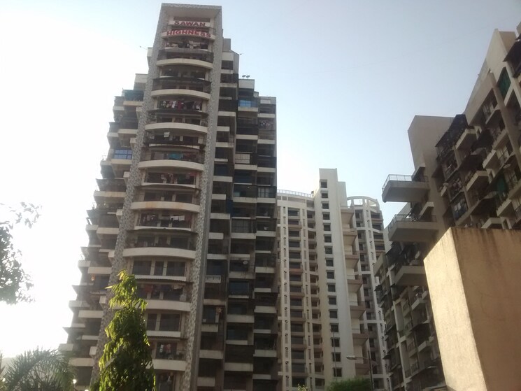 Exterior View, sawan-highness 2.5 Bedroom 1349 Sq.Ft. Apartment In Kharghar Navi Mumbai 9250216