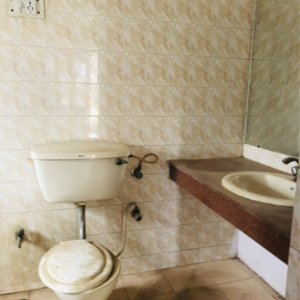 Bathroom in 1.5 BHK Independent House at Sector 21 – for Rent