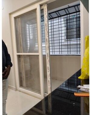 Staircase in 3 BHK Apartment at Kondapur – for Rent