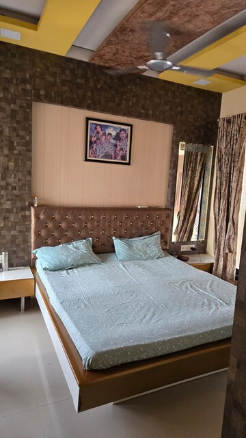 Bedroom in 2 BHK Apartment at Jalvayu Defence Enclave, Kharghar Sector 20 – for Rent