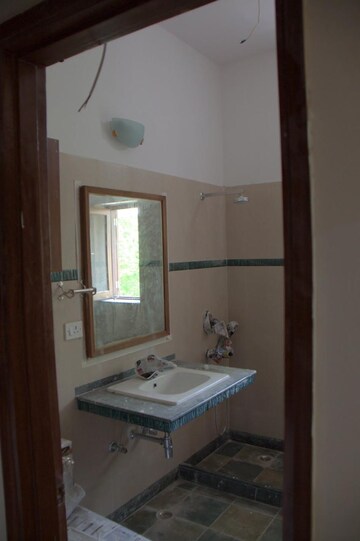 Bathroom in 3 BHK Builder Floor at Greater Kailash – for Rent