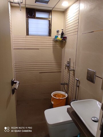 Bathroom in 3 BHK Apartment at Neel Siddhi Ornate Apartment, Kharghar – for Rent