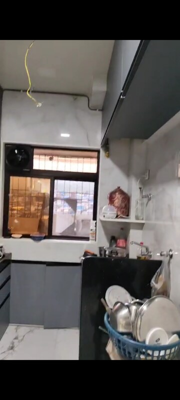 Kitchen in 1 BHK Apartment at NG Park, Dahisar East – for Sale