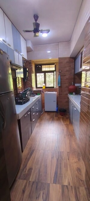 Kitchen in 1 BHK Apartment at Raunak Delight, Owale – for Rent