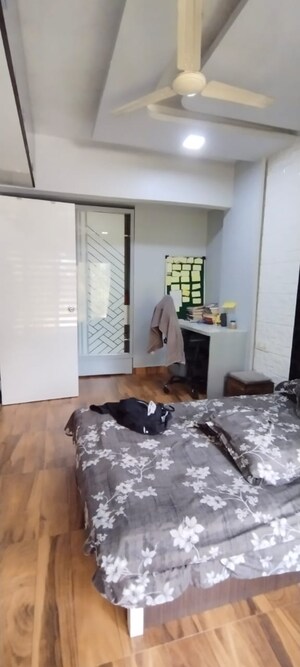 Kitchen in 1 BHK Apartment at Raunak Delight, Owale – for Rent