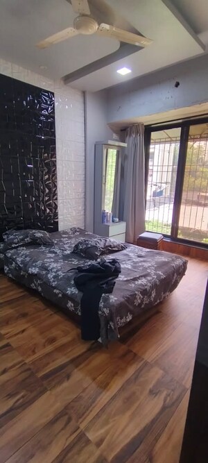 Bedroom in 1 BHK Apartment at Raunak Delight, Owale – for Rent