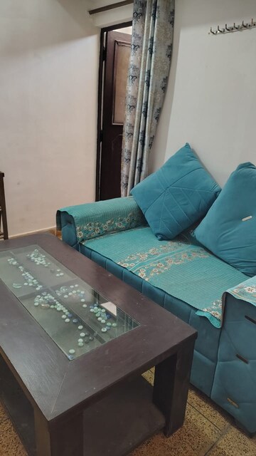 Living Room in 1 BHK Builder Floor at Dwarka Mor – for Rent