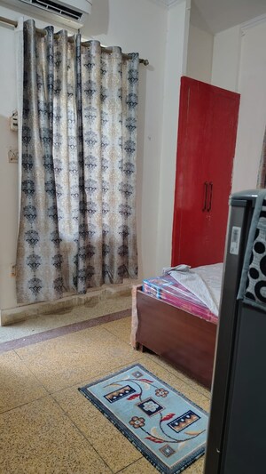 Bedroom in 1 BHK Builder Floor at Dwarka Mor – for Rent